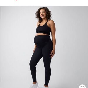 NWT Black Maternity Leggings